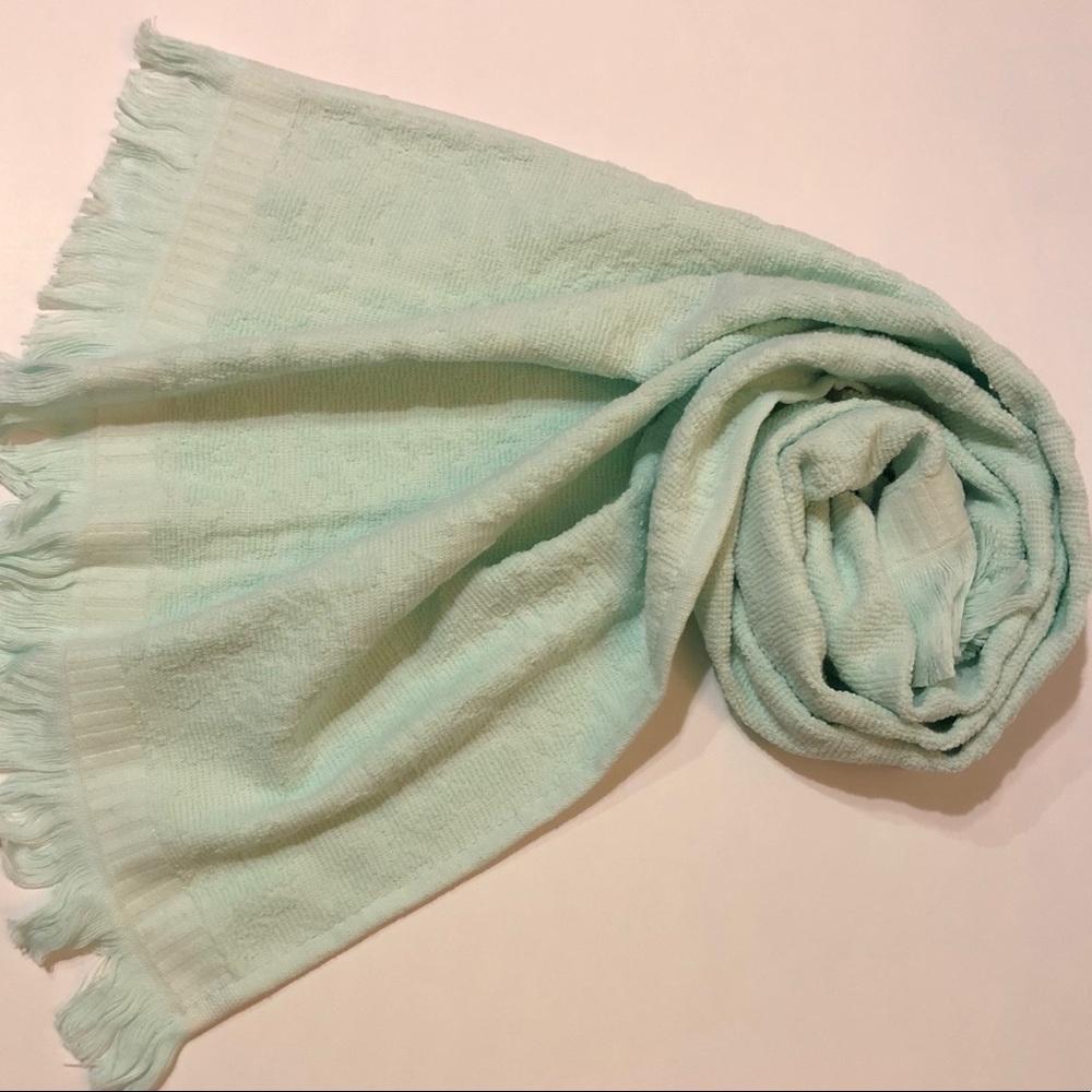Luxury Flower Patterned Cotton Turkish Hand Towel